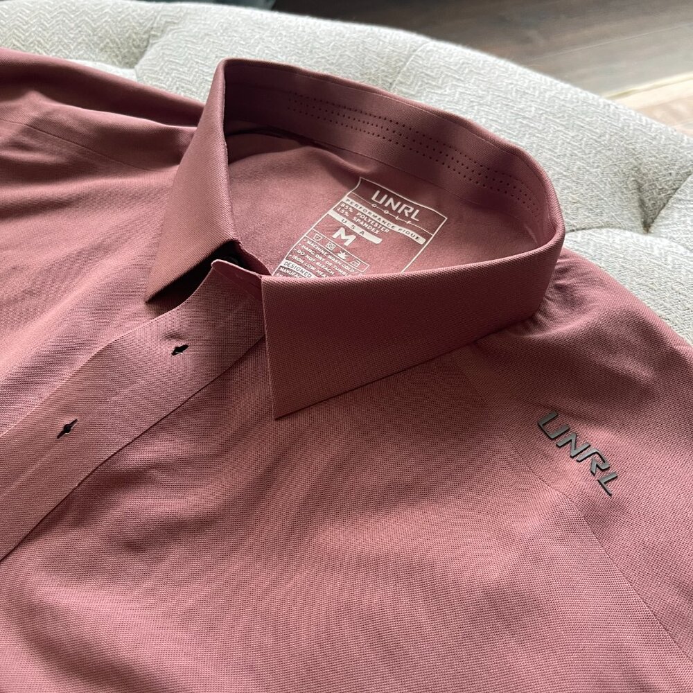 UNRL Legend Polo Men M - Rosewood